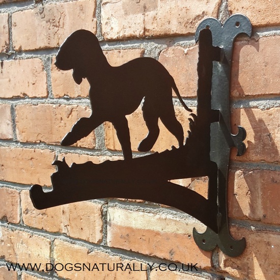 Bedlington Terrier Wall Bracket